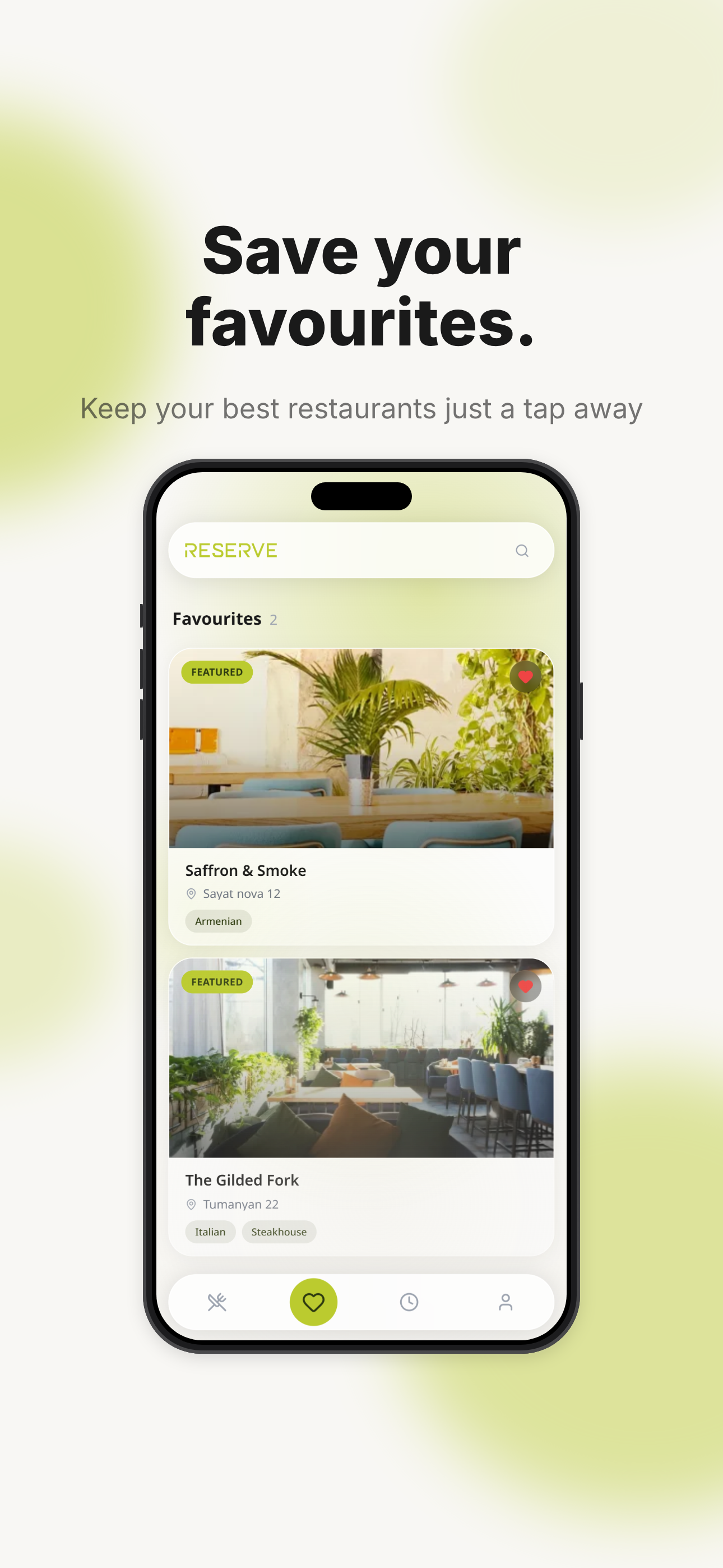 Reserve.am: Tables in Armenia screenshot 4