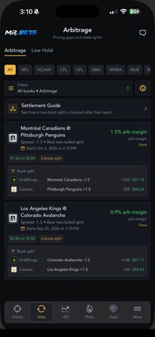 Mr. Bets screenshot