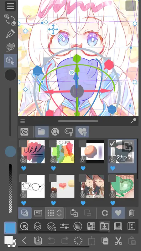 Clip Studio Paint para iPhone screenshot 8 of 10