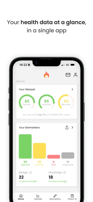 LONGEVITAL screenshot 2