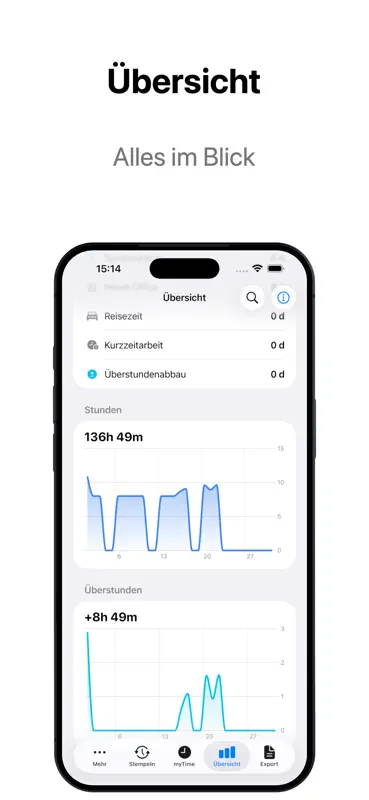 myTime - Zeiterfassung screenshot 7 of 9