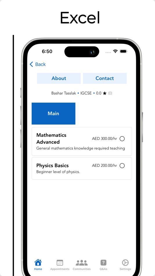 #2. AE Tutors (iOS) 由: Bashar Tasslak