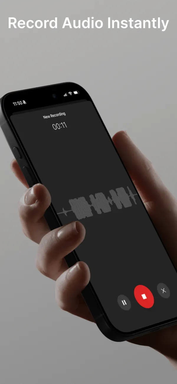 #2. ScreenApp: AI Voice Recorder (iOS) Av: ScreenApp
