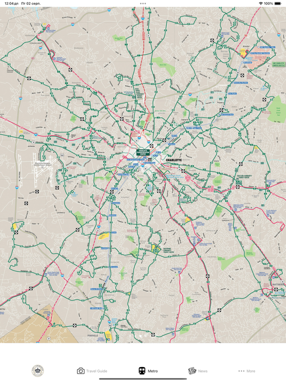 Screenshot #6 pour Charlotte Guide and Subway map