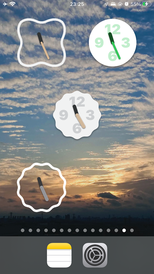 #2. PxClock Widget (iOS) 由: 一玮 王