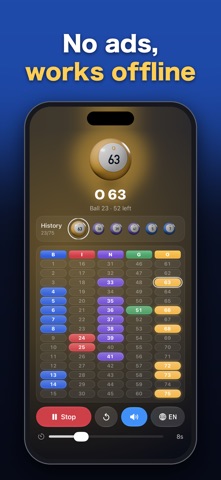 Bingo Caller - Number Machine screenshot 8