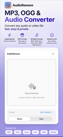 Audio Rewave screenshot