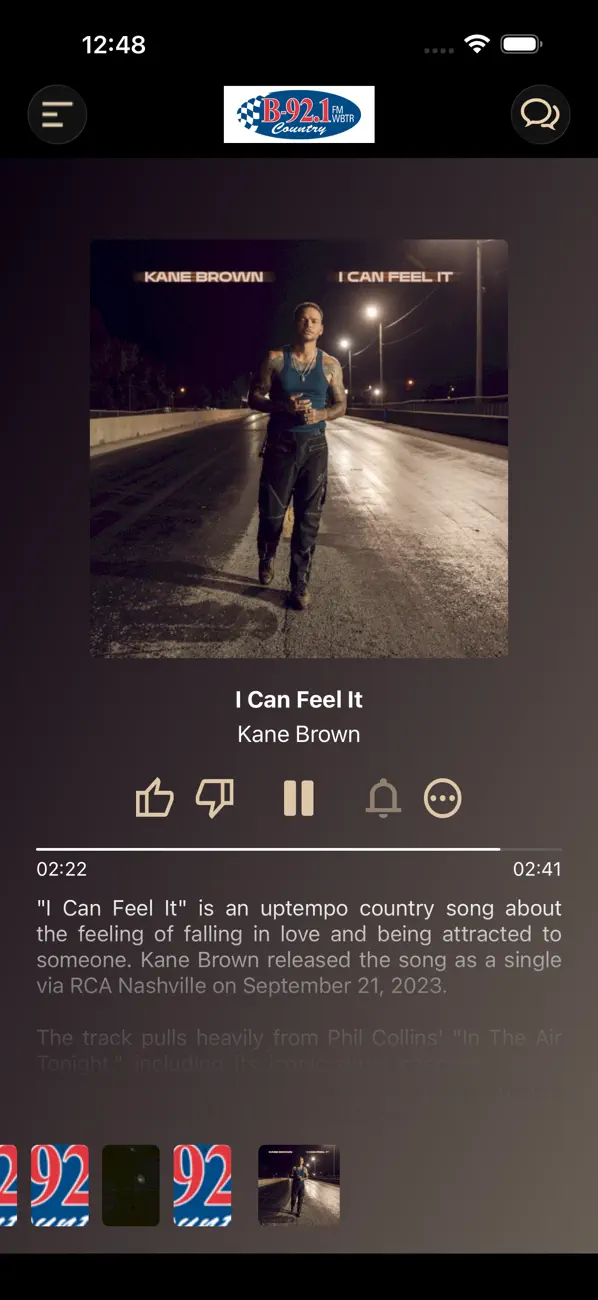 Screenshot #1 pour B92 Country