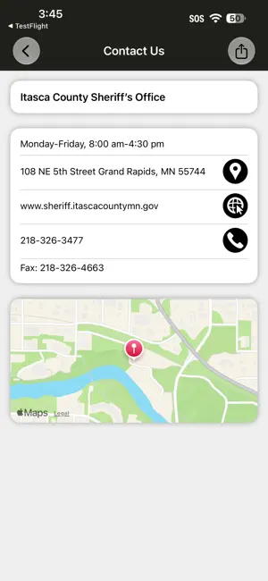 Itasca County Sheriff MN screenshot 2
