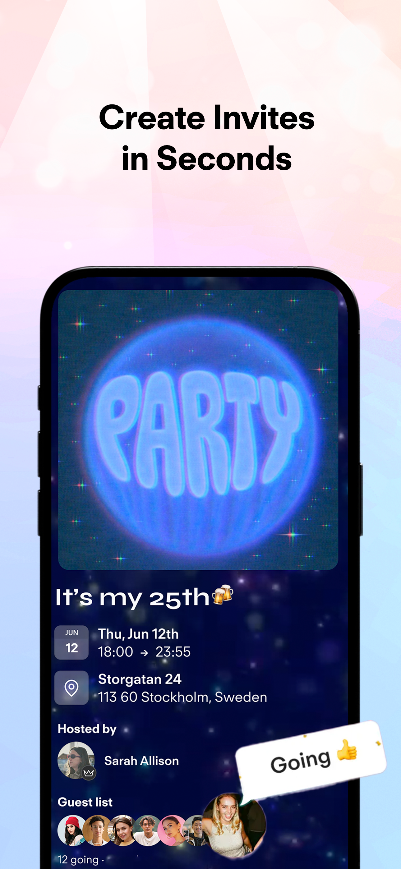 Venga: Party & Event Invites