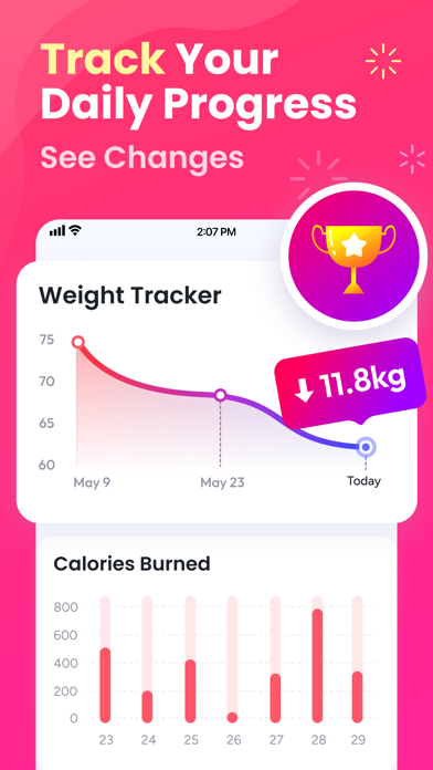 Only7: Fitness & Workout Appのおすすめ画像7