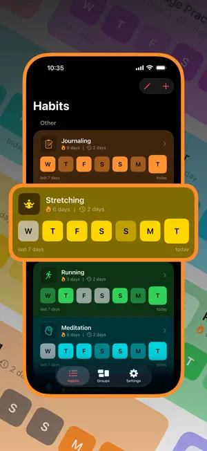 Habit Progress Tracker - Spark screenshot 2