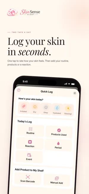SkinsenseDiary screenshot 2