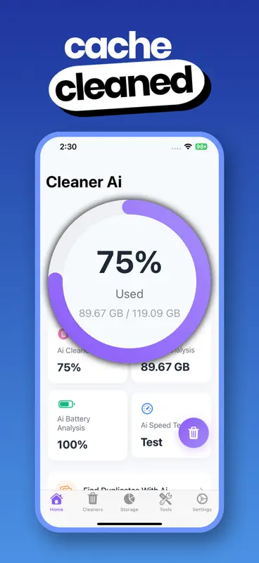 Ai ういるすばすたー・ストレージ最適化・クリーンアップ screenshot 6 of 8