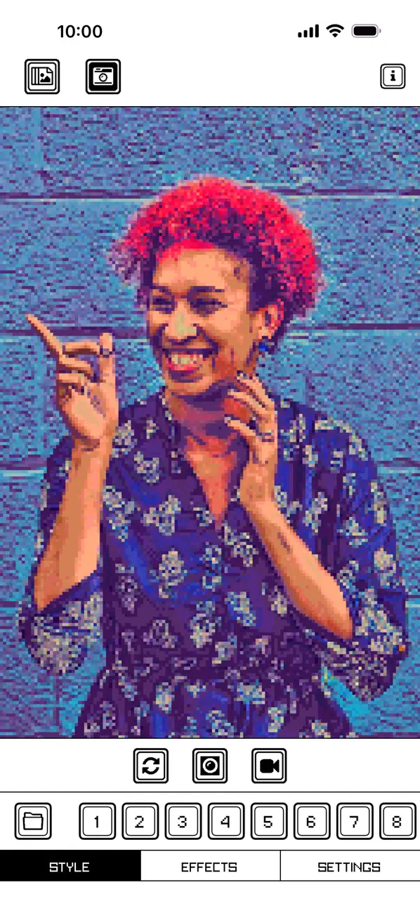 Screenshot #3 pour Pixel Art Camera