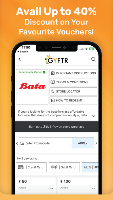 Screenshot #2 pour GyFTR India