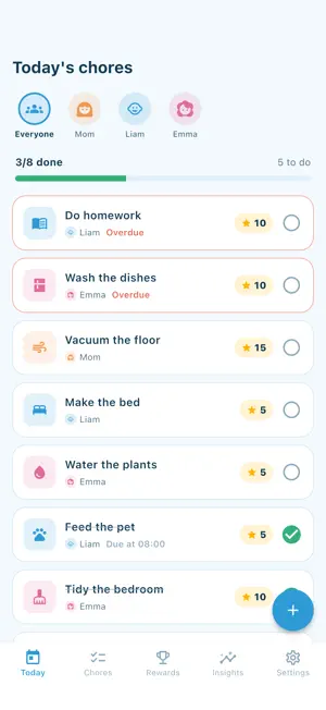 ChoreHive: Family Chore Chart screenshot 1