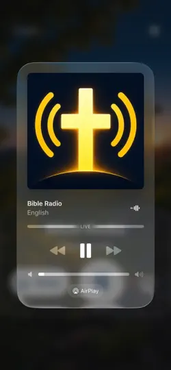 Screenshot von Bibel Radio Für Senioren auf dem iPhone 1