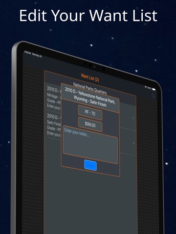 National Parks Quarter iPad screenshot