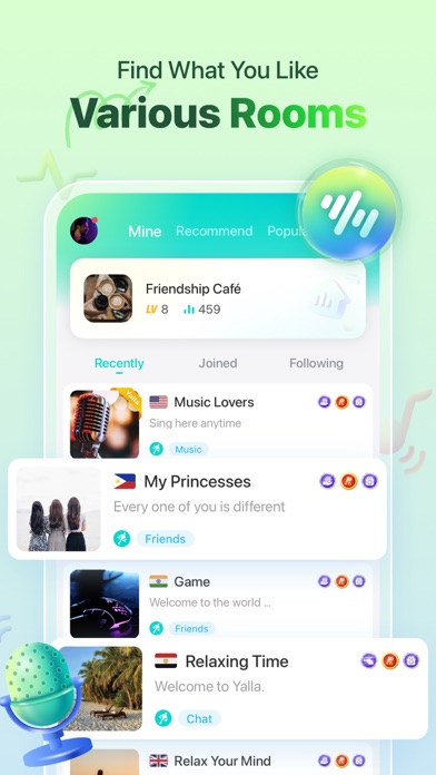 Yalla - Play Game & Voice Chat Screenshot