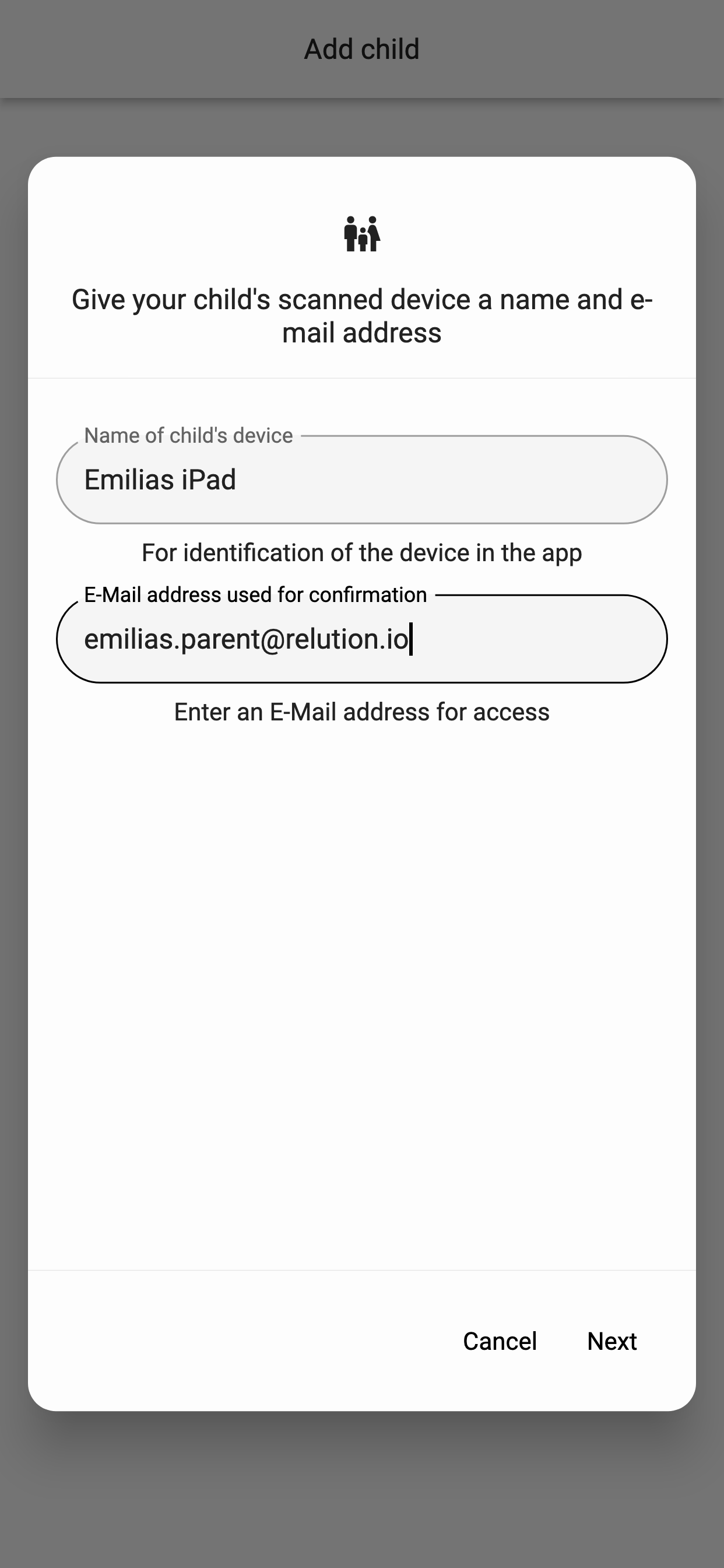 Relution Parent