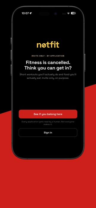 Notfit Screenshot 9 of 9