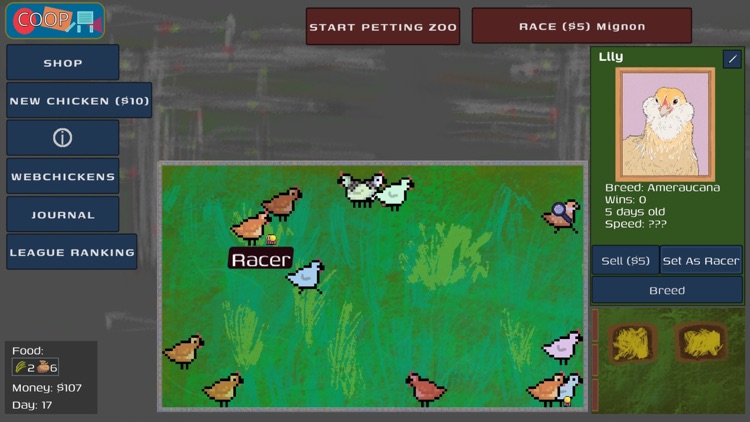 Mignon: Chicken Racing League screenshot-4