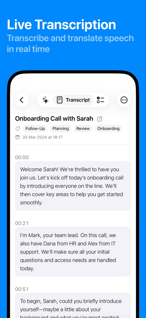 AI Meeting Notes - Tablo - tablo-live-meeting-transcription-interface