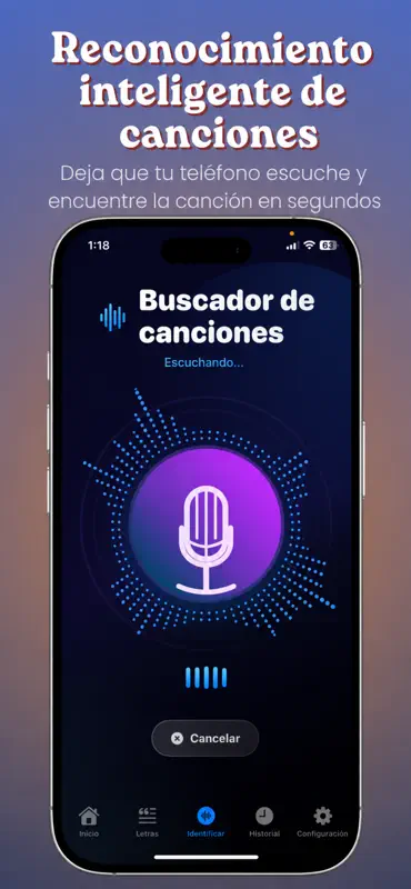 Identificador de canciones screenshot 2 of 6