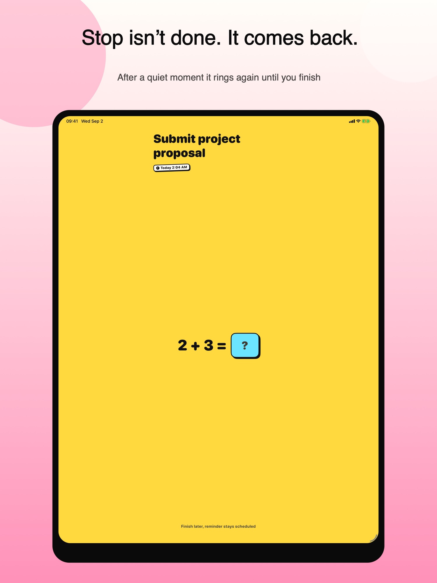 Nudgy - Reminders Until Done screenshot 9