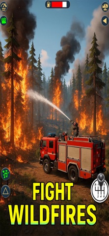 Fire Truck Simulator 3D Games Screenshot 5 of 6