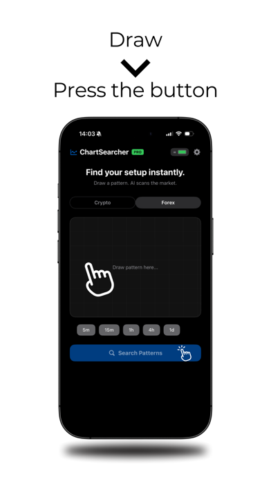 Screenshot #1 pour ChartSearcher: Analyse Chart
