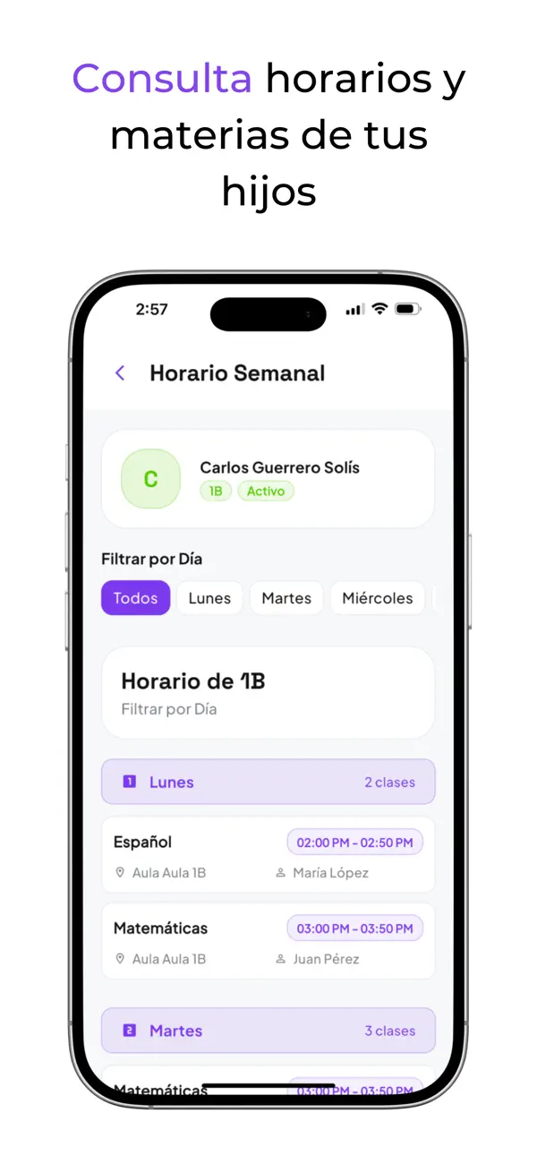 Screenshot #3 pour Alerta Escolar App