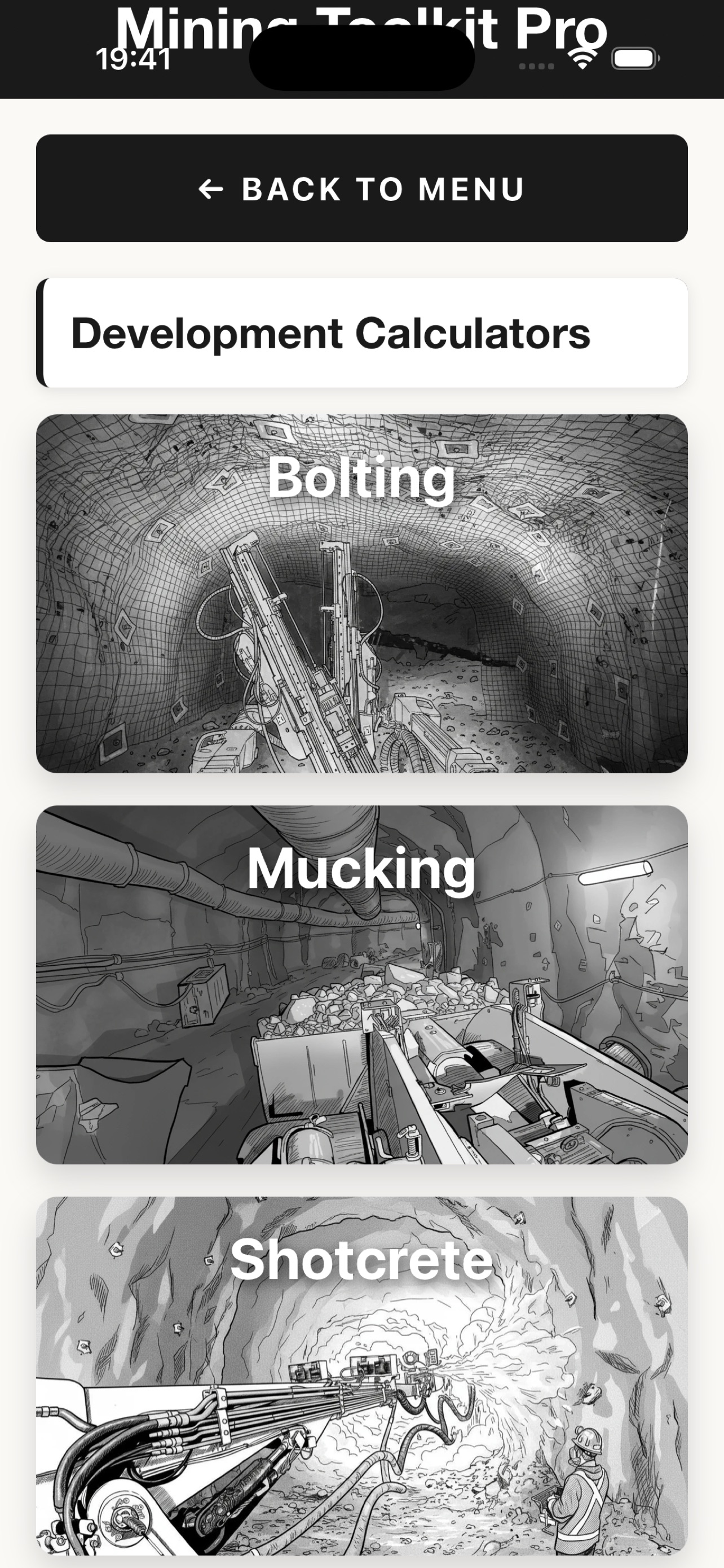 Mining Toolkit screenshot 1
