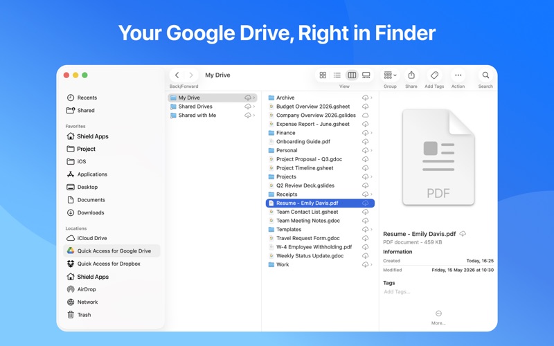 Quick Access for Google Drive Screenshot 2 of 10