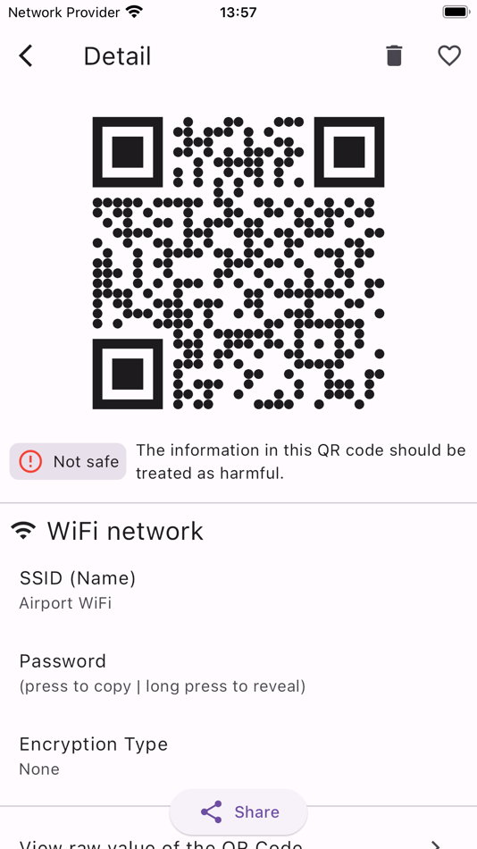 #7. QRDefender: Secure QR Scanner (iOS) 由: Ezequiel Leonardo Aceto