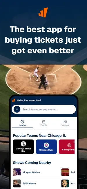 RateYourSeats - Event Tickets screenshot 1