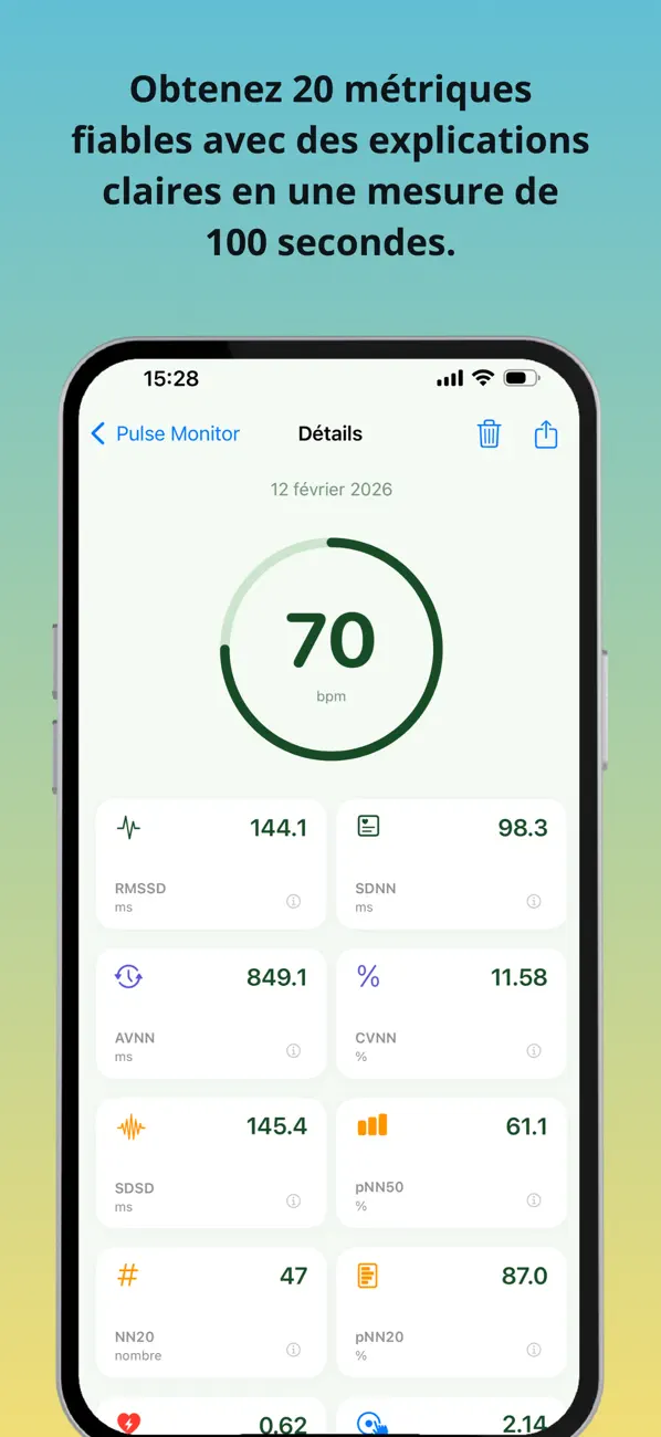Screenshot #2 pour Pulse Monitor: No Subs Apps
