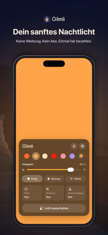 Glimli – Nachtlicht screenshot 1 of 7