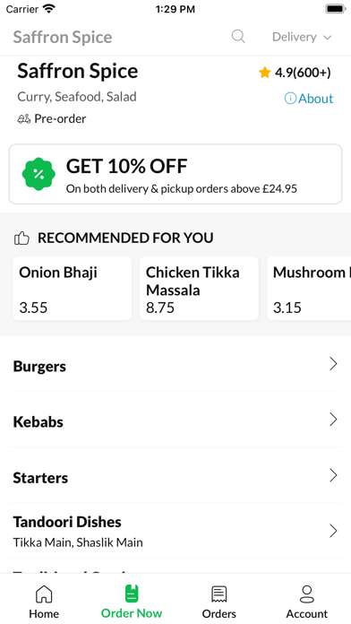 Saffron Spice York Screenshot