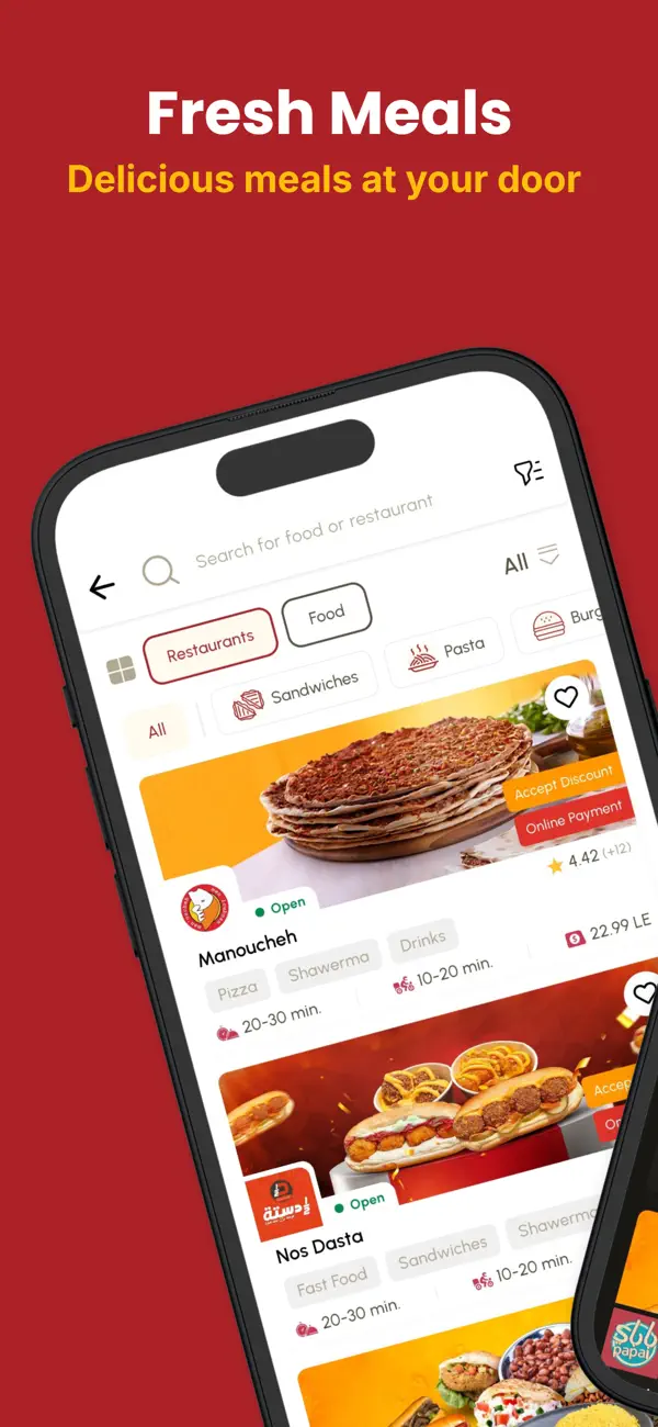 Screenshot #2 pour HurryApp | Food & more