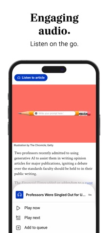 Chronicle of Higher Education app screenshot 3