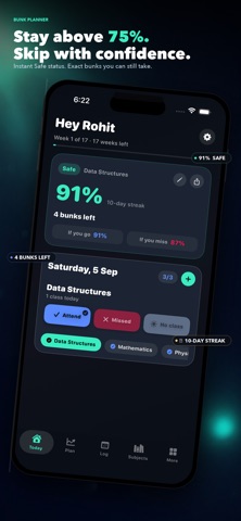 Bunk Planner: Attendance Track screenshot