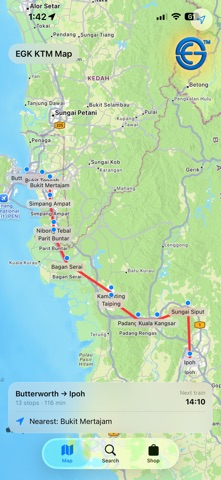 EGK PENPerak KTMMap screenshot