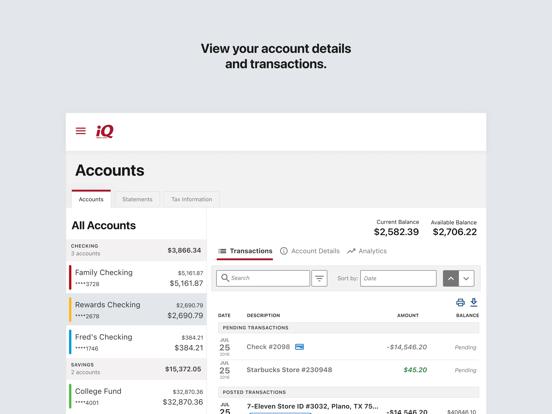 Screenshot #6 pour iQmobile Banking
