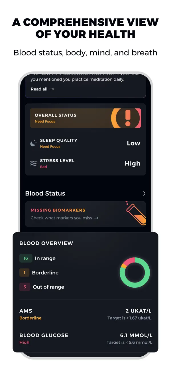 Screenshot #3 pour Anti Age Club - Longevity app