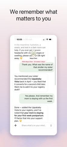 Nurture: Pregnancy Companion iPhone screenshot