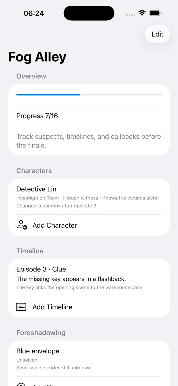 Screenshot #3 pour Indices de Séries Notes 2026