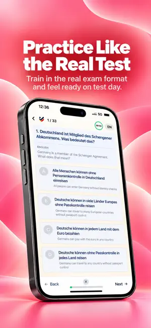 Einbürgerungstest üben screenshot 2