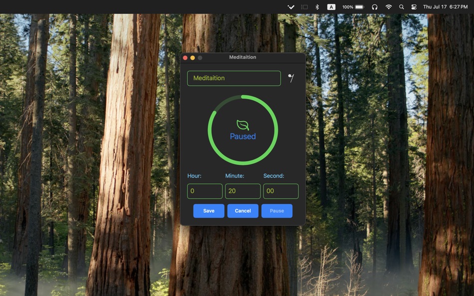 #6. Micro Timer (macOS) بواسطة: Ahad Birang